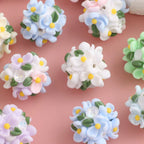 16mm Fancy Flowers and Stone Beads
