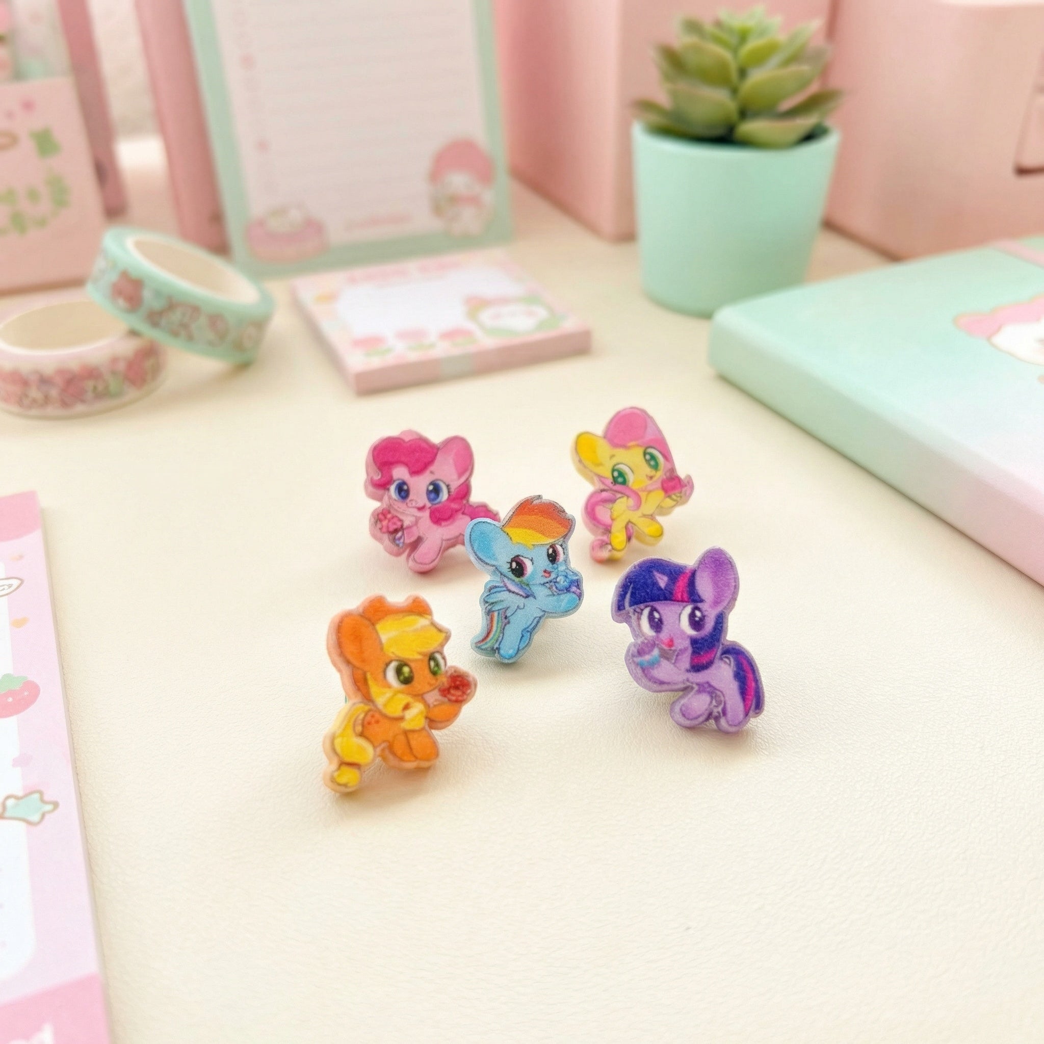 My Little Pony Focal Acrylic Beads Main image