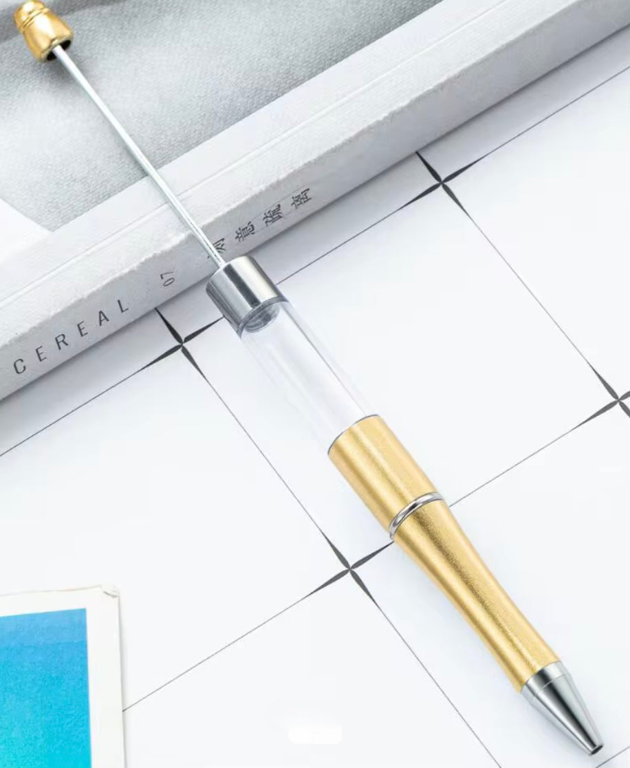 Shaker/Snowglobe beadable pens (Style 2)