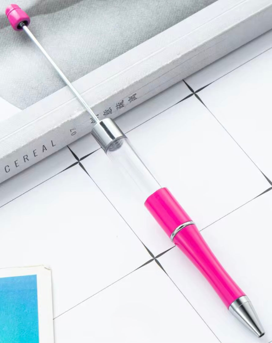 Shaker/Snowglobe beadable pens (Style 2)