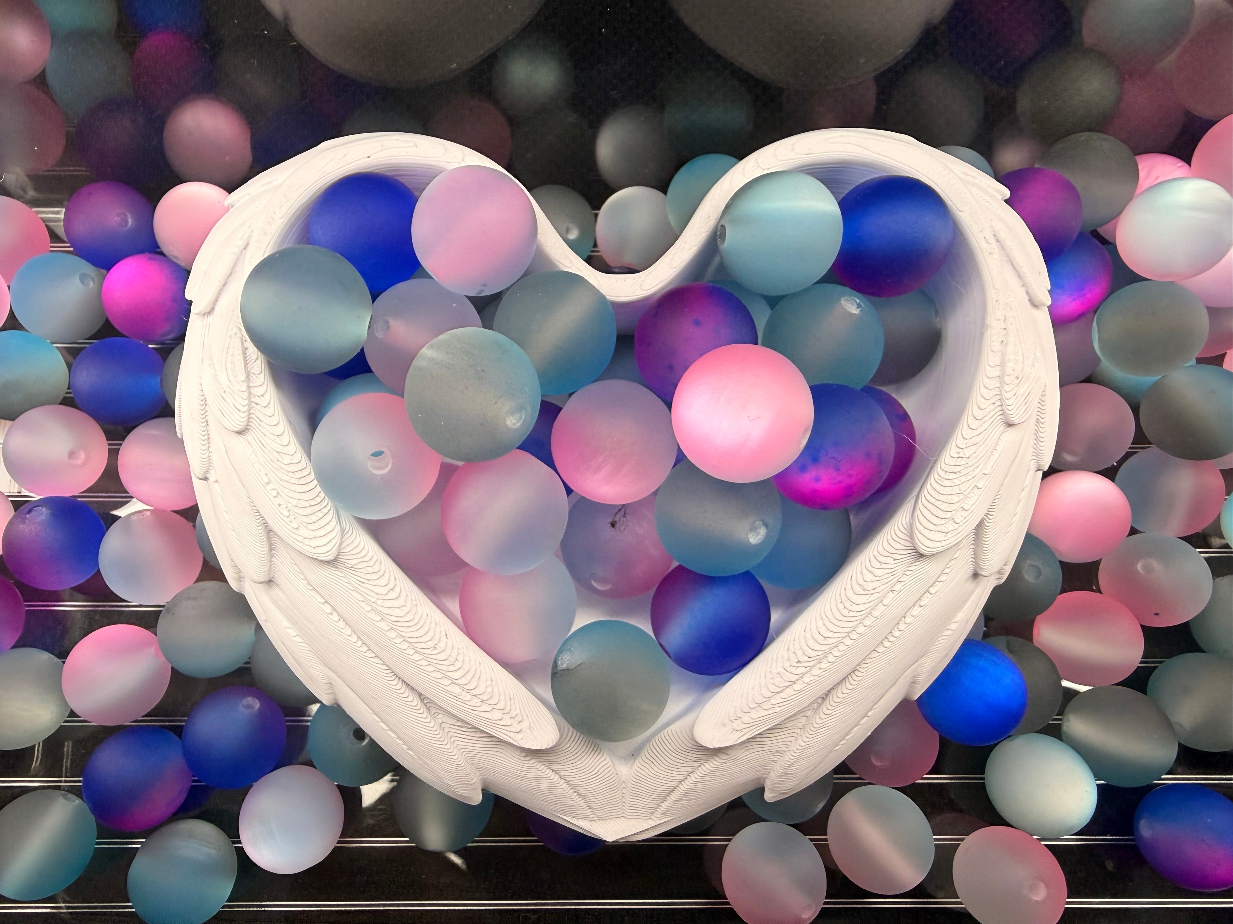 16mm Two Colored Matte Cateye Mermaid Mix-I17 Main image
