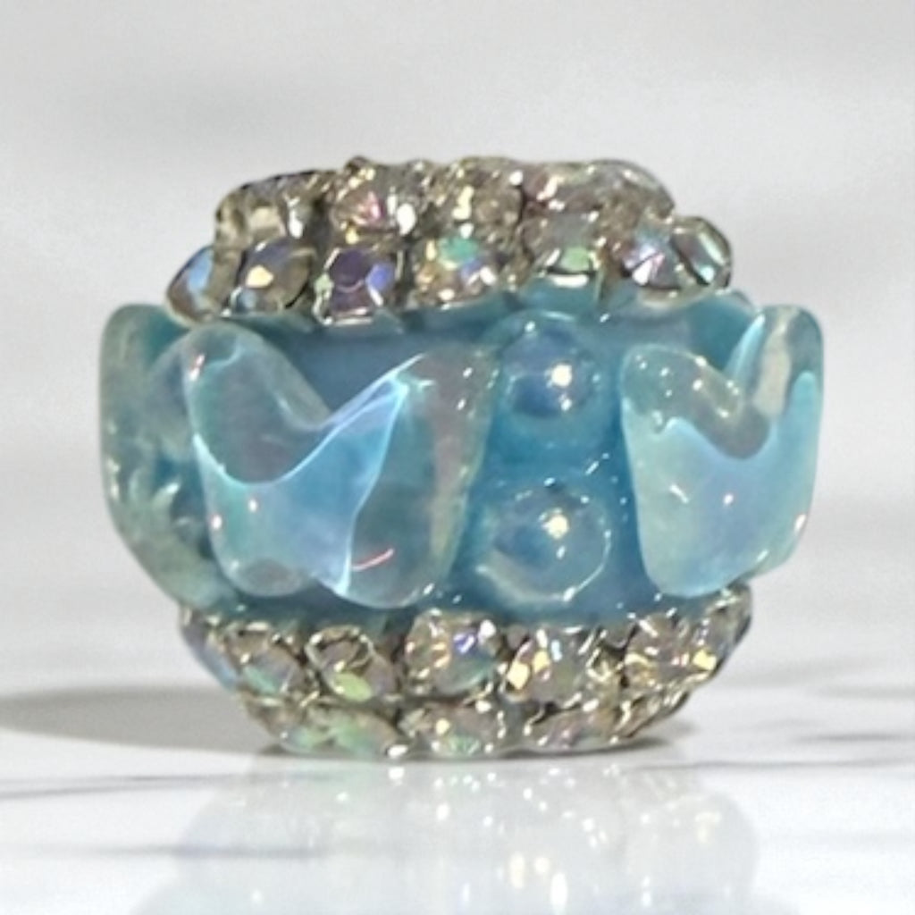 16mm Fancy Crystal Butterfly Beads-S22