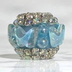 16mm Fancy Crystal Butterfly Beads-S22