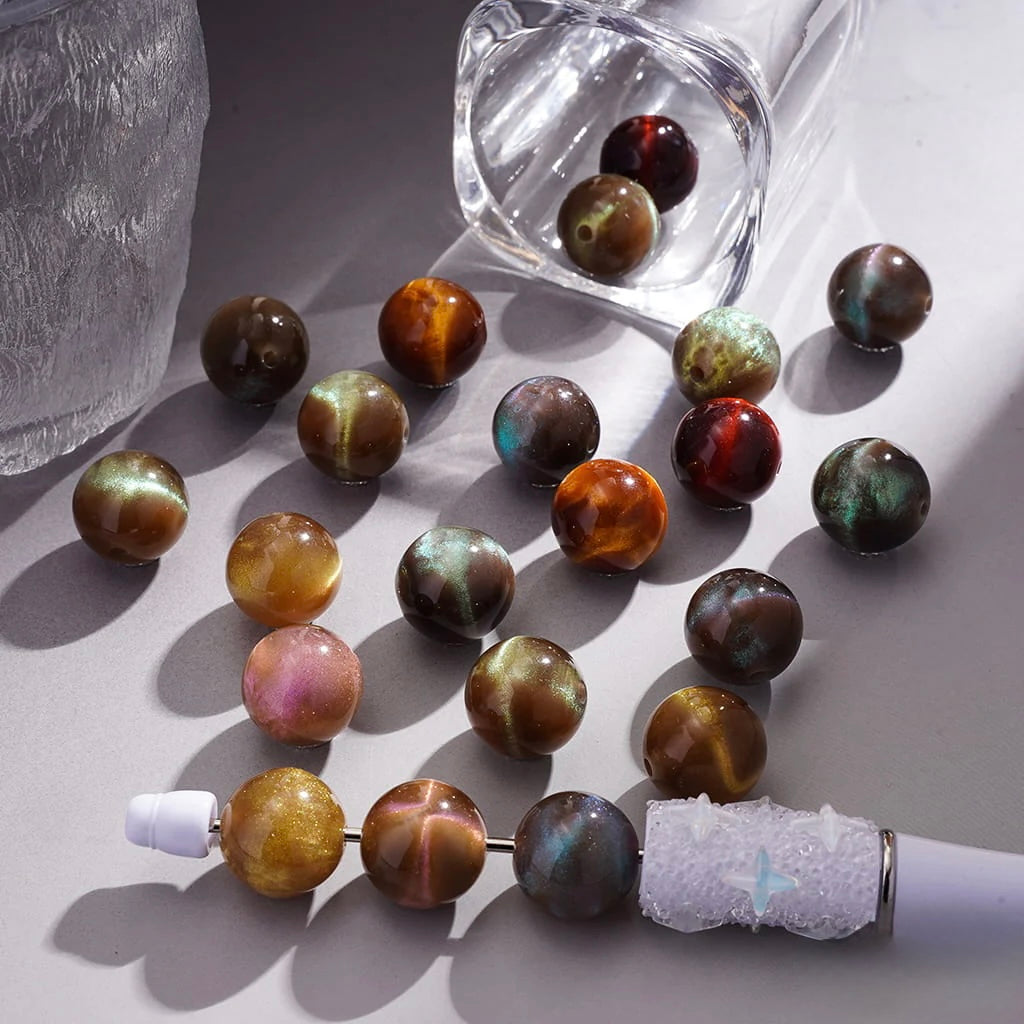 16mm Cross Cat-Eye Beads Mix-BB10 Main image