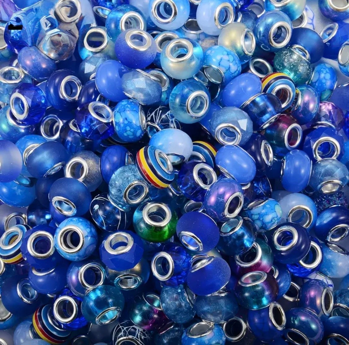European Style Large Hole Spacer Mix