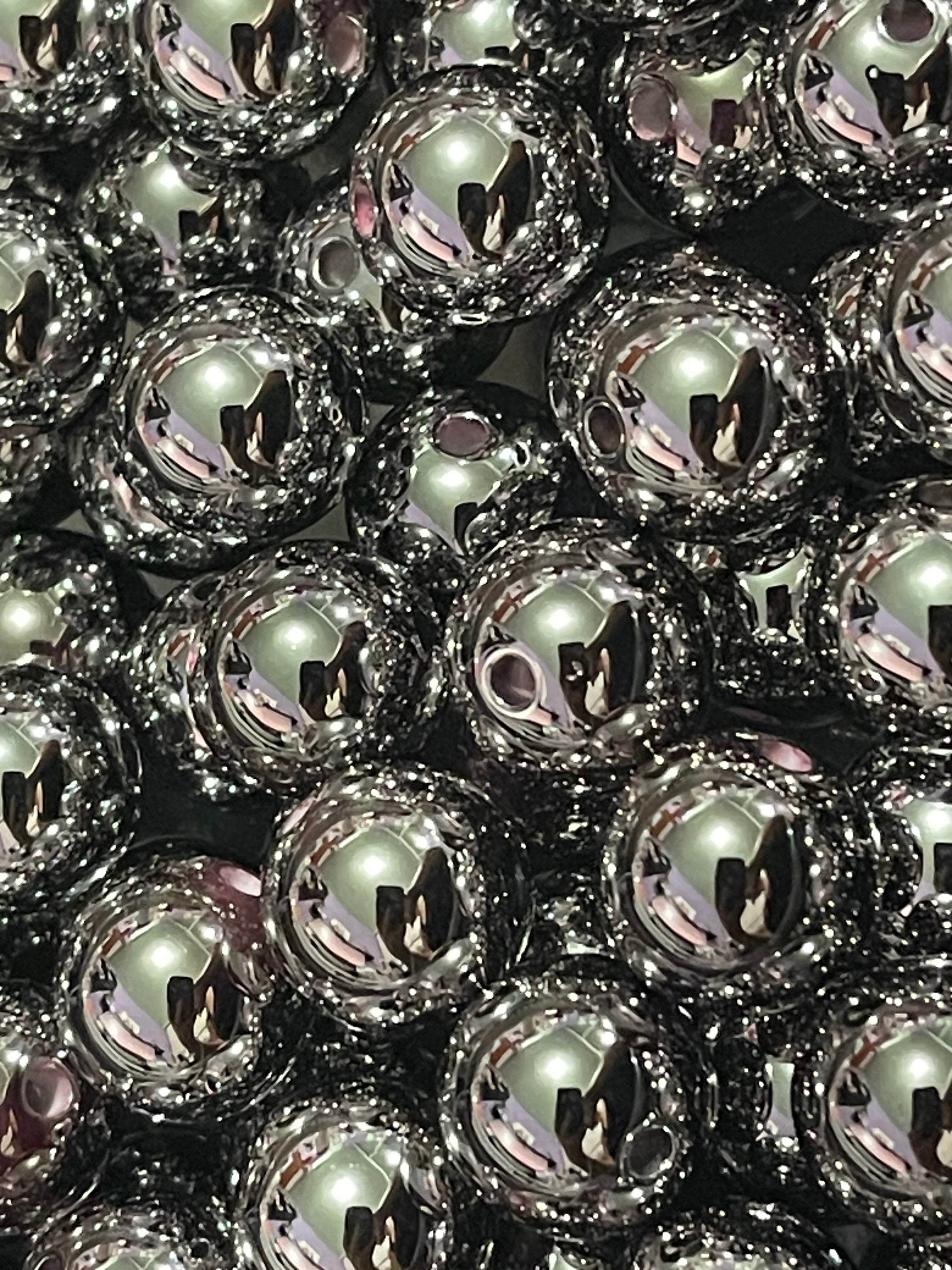 16mm Metallic Solids Beads (Single Color and Mix)