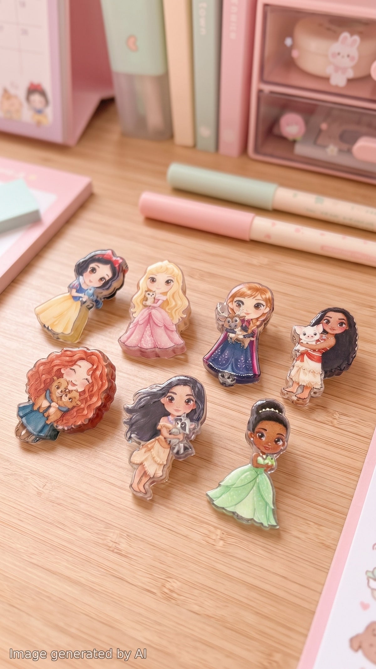 Princess Pets Acrylic Focal Mix-💕