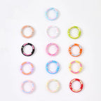 Hand PaintedMetal Round Buckle Keyring (20pcs)
