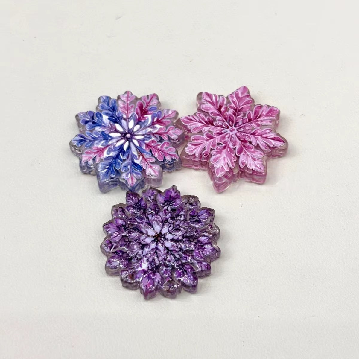 Snowflake Acrylic Focal Mix-💕