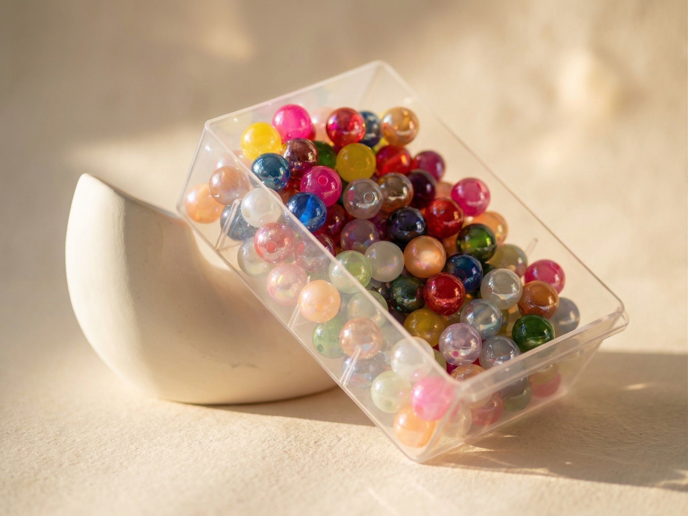 16mm Shiny UV Cat Eye Beads Mix-Y11