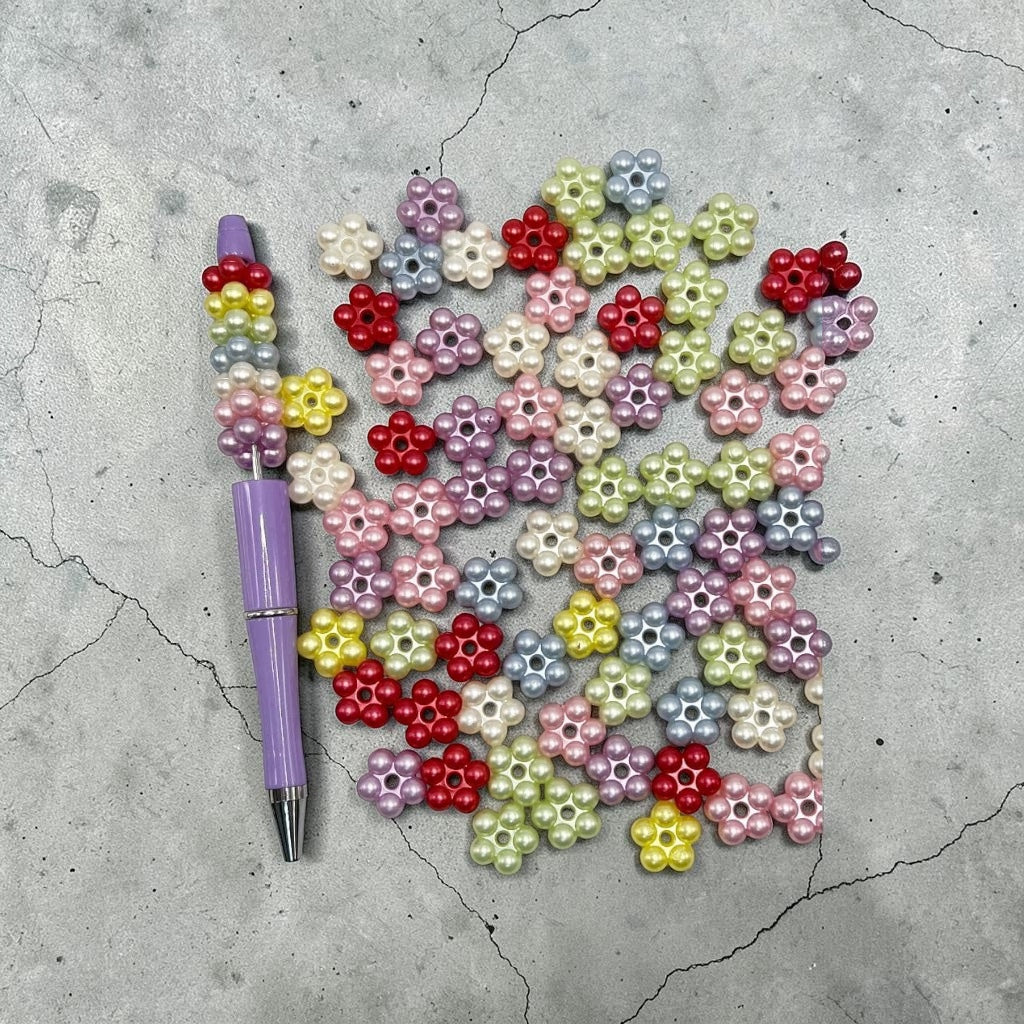 14mm Pearl Flower Spacer