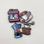 Coffee Acrylic Focal Mix-