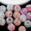 16mm Rhinestone Daisy Flower Fancy Beads (5pcs)