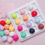 16mm Glossy Pineapple Solid Beads Mix-M16