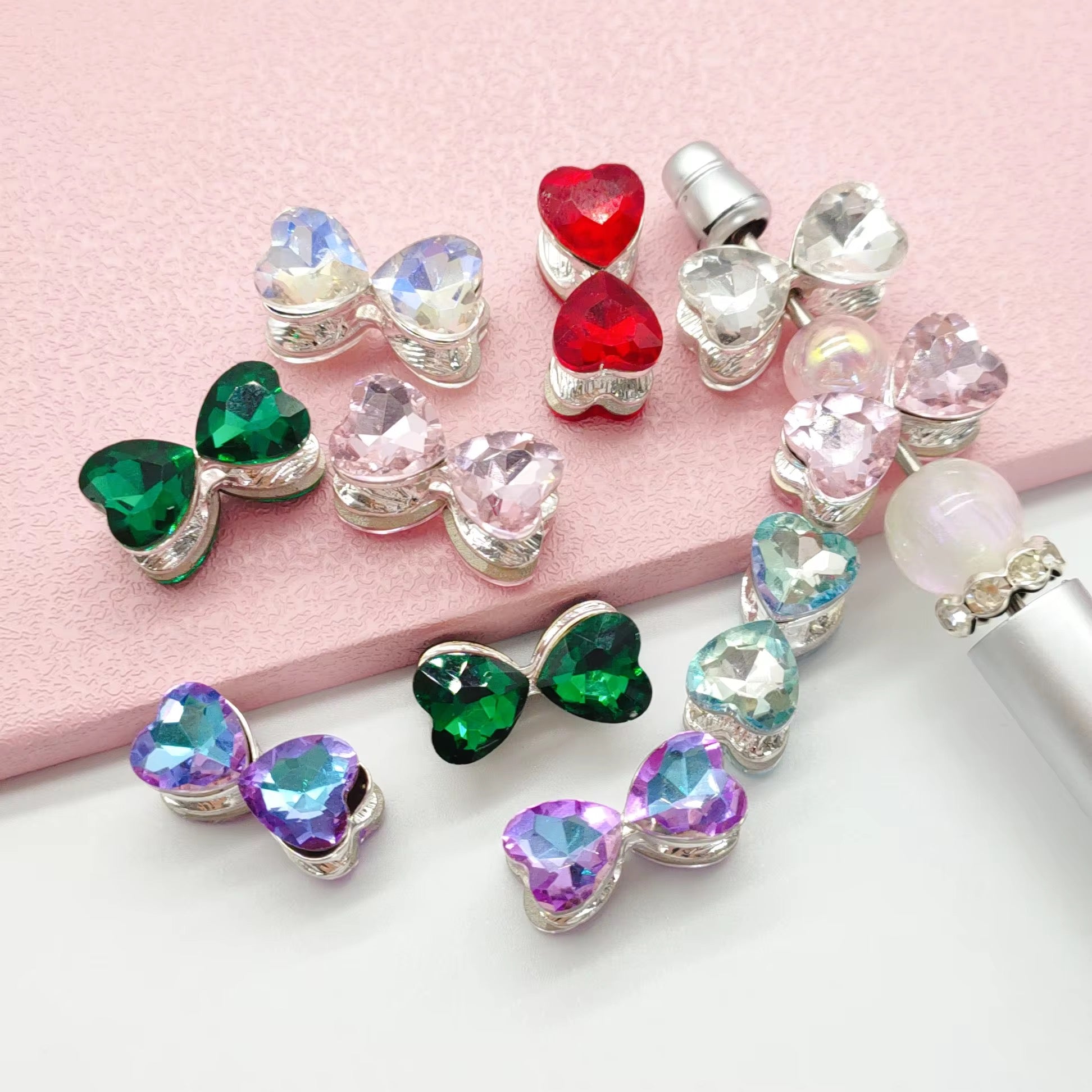 Metal Rhinestone Bow-T12 Secondary image