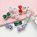 Metal Rhinestone Bow