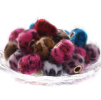 Leopard Print Spacer Beads-Q18