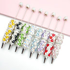Crystal Heart Rhinestone Beadable Pens