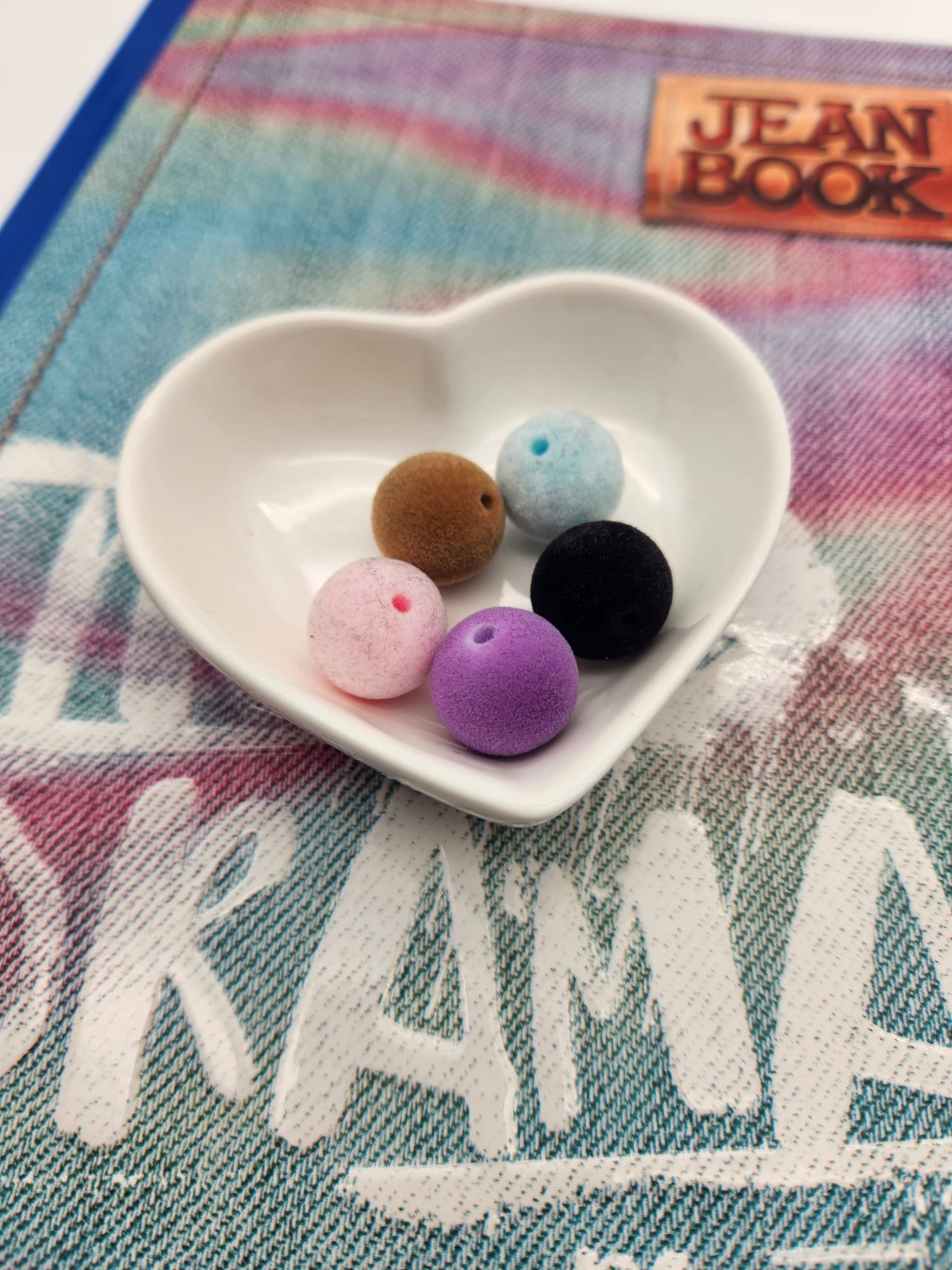 16mm Velvet Beads Mix-B14 Main image