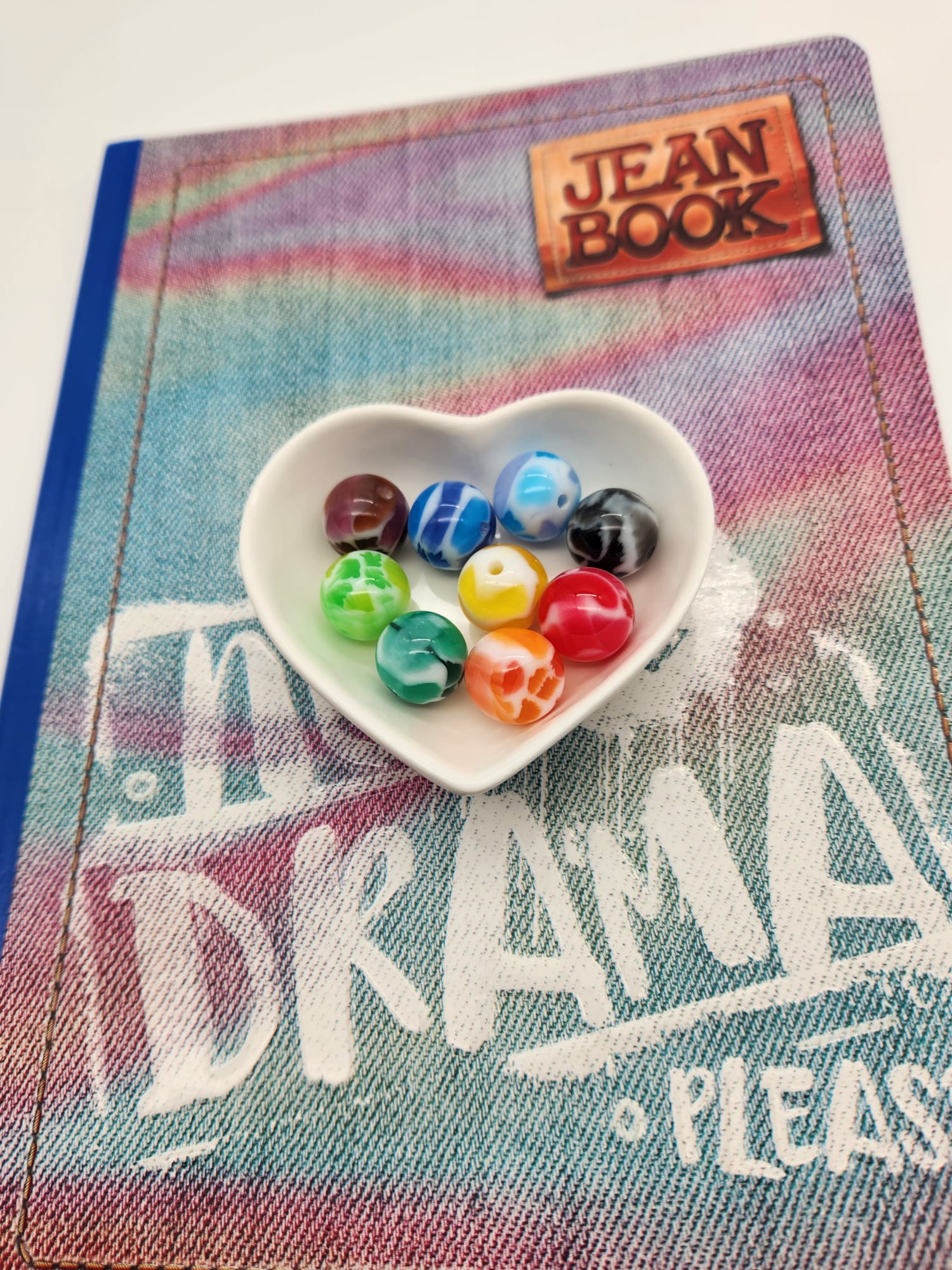 16mm Two Colored Beads Mix-A2 Secondary image