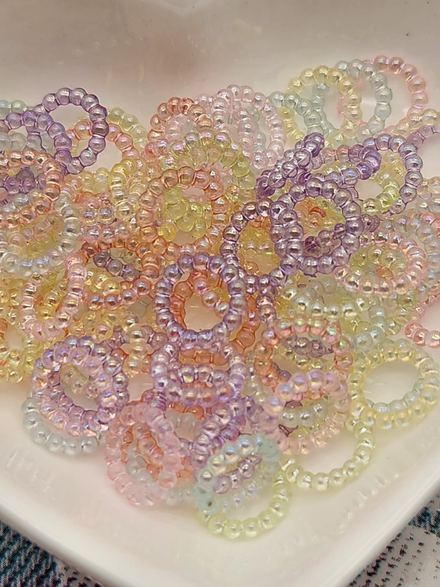8mm Pearl Spacer 100 pc Secondary image