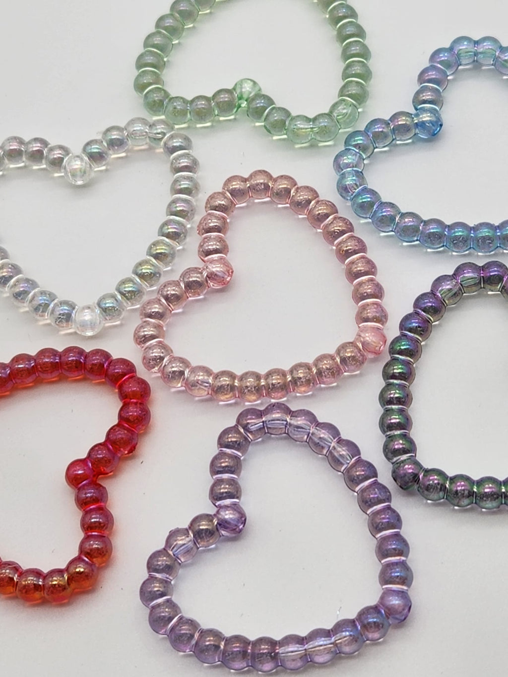 Clear Thin Heart Frames