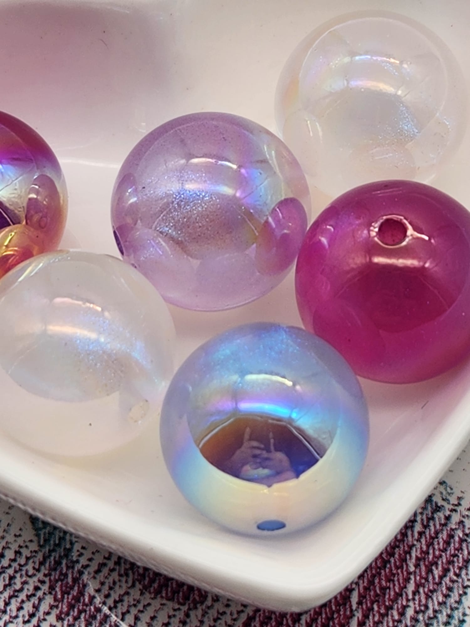 20mm AB Galaxy Beads Mix Main image