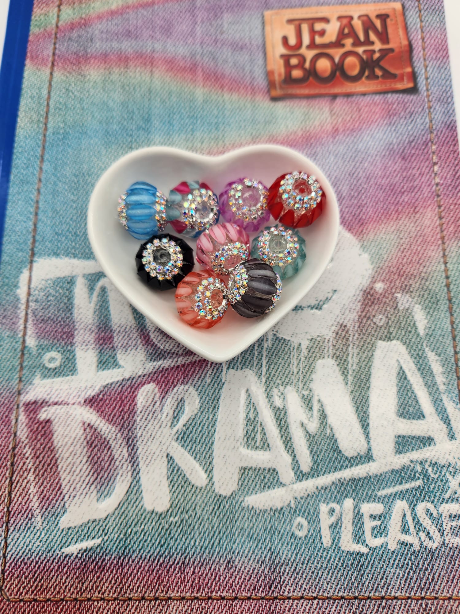 16mm Fancy Rhinestone Beads-T21