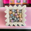16mm Rough Faced AB Solid Neutrals Mix-F15
