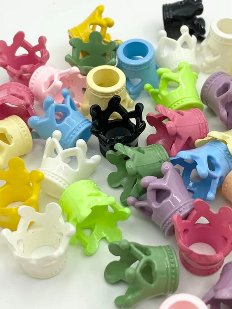 Crown Acrylic Spacers Mix