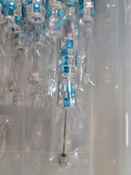 Rectangle Square Rhinestone Beadable Pens